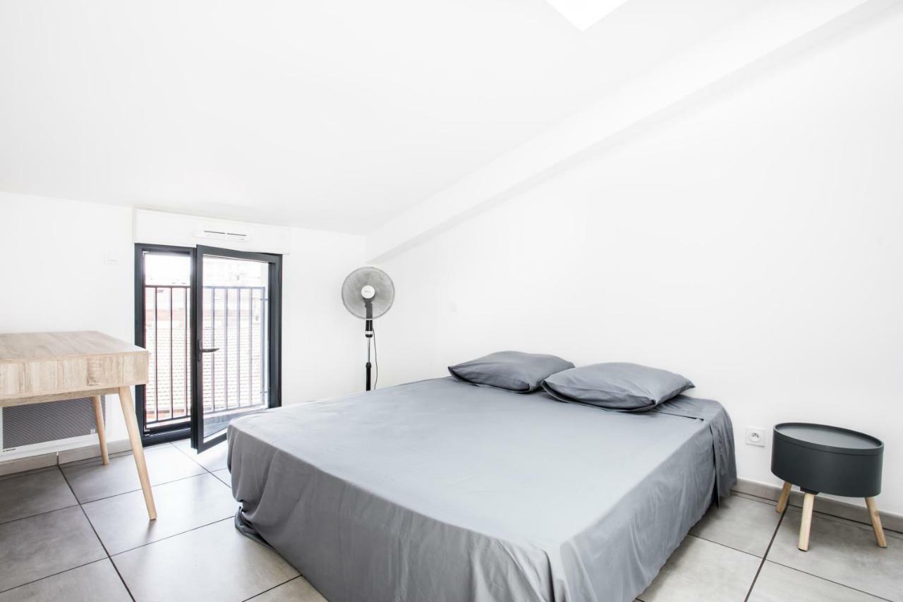 304 - Appartement Duplex Et Moderne - Jeanne D'Arc, Toulouse Bagian luar foto
